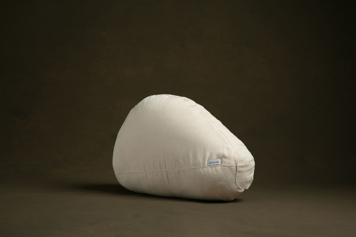 Amarae Stone pillow for grounding, close-to-the-body support